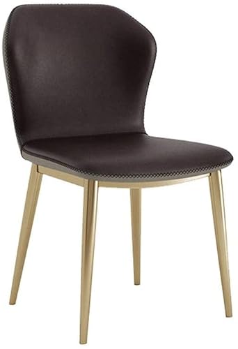 ZUMAHA Esszimmerstühle für Freizeit, Nordischer Stil, Nubukleder Stoff, leichte Luxus-Möbel für Kaffeetühle für moderne Hotelgeschäfte von ZUMAHA