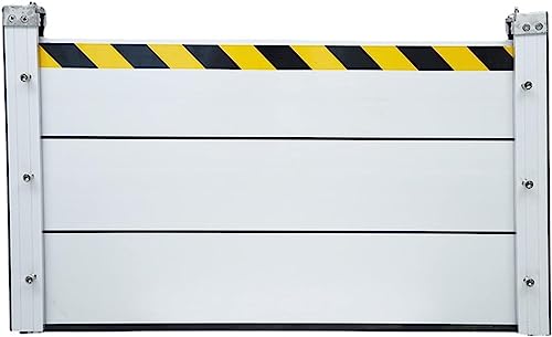 Hochwasserschutz Barriere Tur Notfallset, Gut Wasserdicht, Mit Reflektierendem Warndesign Wiederverwendbar Geeignet Für Bei Starkregen Flut (Size : 100 * 40cm) von Hotgreenpepper