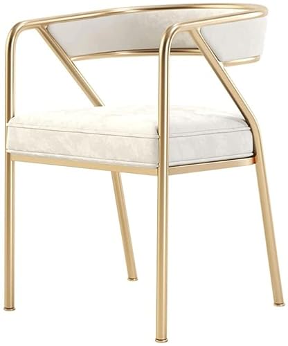 ZUMAHA Modische Esszimmerstühle mit Armlehne, eleganter goldener Rahmen, für Zuhause, Esszimmer, Büro, Empfangsstuhl, Freizeit, Sofa, Stuhl, modern ZUMAHA Modische Esszimmerstühle mit Armlehne, eleganter goldener Rahmen, für Zuhause, Esszimmer, Büro, Empfangsstuhl, Freizeit, Sofa, Stuhl, modern von ZUMAHA