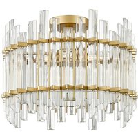 Zumaline alexandria Deckenleuchte, Gold, Glas, 6x G9 von ZUMALINE LIGHTING