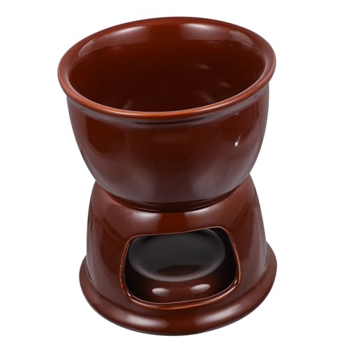 ZUNOXAZ 1 Satz Keramischer Käsefondue Topf Schokoladenschmelzer für Zuhause für Freunde und Familie zum Schmelzen von Käse und Schokolade ZUNOXAZ 1 Satz Keramischer Käsefondue Topf Schokoladenschmelzer für Zuhause für Freunde und Familie zum Schmelzen von Käse und Schokolade von ZUNOXAZ