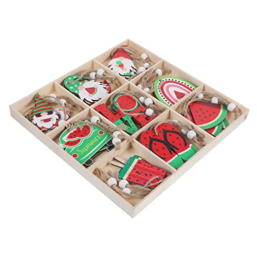 ZUNOXAZ 1 Set Wassermelonen Hängedekoration Aus Holz Wassermelonen Ornamente Für Den Baum Im Freien Sommer Wassermelonen Ornamente Wassermelonen Zwerg Hängeornamente Sommer ZUNOXAZ 1 Set Wassermelonen Hängedekoration Aus Holz Wassermelonen Ornamente Für Den Baum Im Freien Sommer Wassermelonen Ornamente Wassermelonen Zwerg Hängeornamente Sommer von ZUNOXAZ