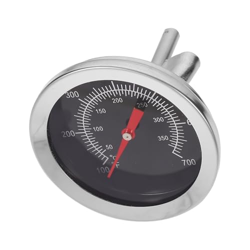 ZUNOXAZ 1 Stück Bimetall Thermometer aus für Ofen und Grill Analoges Kochthermometer mit Präziser Temperaturmessung für und Backwaren von ZUNOXAZ
