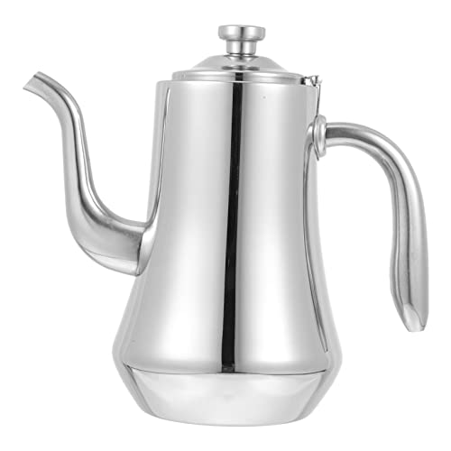 ZUNOXAZ 1 Stück Küchenwasserkocher mit Filter Tragbarer Teekocher für Zuhause und Büro Präzise Ausgussöffnung für Kontrolliertes Ausgießen Design zum Teekochen und Wasserkochen ZUNOXAZ 1 Stück Küchenwasserkocher mit Filter Tragbarer Teekocher für Zuhause und Büro Präzise Ausgussöffnung für Kontrolliertes Ausgießen Design zum Teekochen und Wasserkochen von ZUNOXAZ