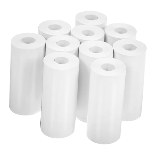 ZUNOXAZ 10 Rollen Pack Thermopapierrollen Selbstklebend Thermodrucker Papier für Etiketten Notizen Foto Drucken Kompakt und Tragbar für Büro und Privatgebrauch ZUNOXAZ 10 Rollen Pack Thermopapierrollen Selbstklebend Thermodrucker Papier für Etiketten Notizen Foto Drucken Kompakt und Tragbar für Büro und Privatgebrauch von ZUNOXAZ