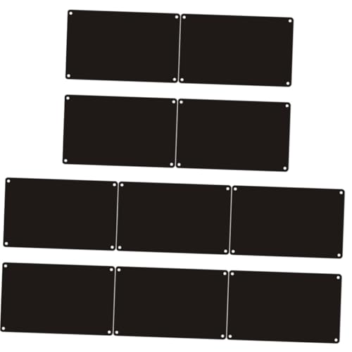 ZUNOXAZ 10 Stück Multifunktionale Türschilder aus Aluminium Schwarz Blanko mit Löchern DIY Namensschild zum Gravieren Vielseitig als Tür Wand Geschäftsschilder Geeignet ZUNOXAZ 10 Stück Multifunktionale Türschilder aus Aluminium Schwarz Blanko mit Löchern DIY Namensschild zum Gravieren Vielseitig als Tür Wand Geschäftsschilder Geeignet von ZUNOXAZ