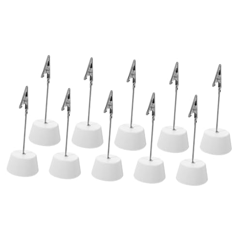 ZUNOXAZ 10 Stück Teiliges Memo Holder aus Holz Vielseitige Tischkartenhalter und Fotoclips Wiederverwendbare Notizhalter für Büro Party Einfache Nutzung und Langlebiges Design Weiß ZUNOXAZ 10 Stück Teiliges Memo Holder aus Holz Vielseitige Tischkartenhalter und Fotoclips Wiederverwendbare Notizhalter für Büro Party Einfache Nutzung und Langlebiges Design Weiß von ZUNOXAZ