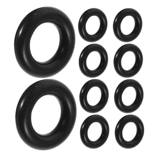 ZUNOXAZ 10 Stück Teiliges O Ring Dichtungsset aus Universalem Silikonkautschuk für Reifenmontiermaschine Fußpedalventil Langlebig Einfach Bedienbar Kompakt für Platzsparende Aufbewahrung von ZUNOXAZ