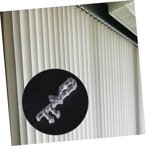 ZUNOXAZ 10 Stück Teiliges Transparente Vorhangclips für Verdunkelungsrollos Stabile Halterung für Fenster Vertikaljalousien Verschleißfest Einsetzbar Einfache Montage ZUNOXAZ 10 Stück Teiliges Transparente Vorhangclips für Verdunkelungsrollos Stabile Halterung für Fenster Vertikaljalousien Verschleißfest Einsetzbar Einfache Montage von ZUNOXAZ
