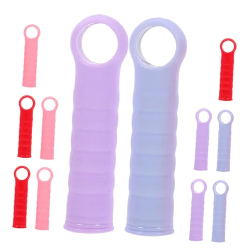 ZUNOXAZ 12 Stück Teiliges Ersatzgriffe für Besenstiel Kunststoff Griffhüllen Ergonomisch Komfortabel Langlebig Geeignet für Mopp Besen Kehrschaufelstiel Einfache Montage von ZUNOXAZ