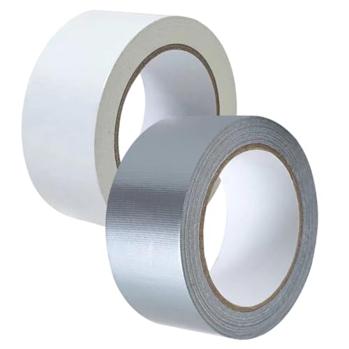 ZUNOXAZ 2 Rollen Winddichtes Fensterklebeband Selbstklebend Wasserdichtes Tür Dichtungsband für Zugluftstopper und Fensterrahmen Abdichtung Weiß Silber ZUNOXAZ 2 Rollen Winddichtes Fensterklebeband Selbstklebend Wasserdichtes Tür Dichtungsband für Zugluftstopper und Fensterrahmen Abdichtung Weiß Silber von ZUNOXAZ