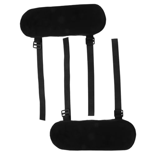 ZUNOXAZ 2 Stück Bürostuhl Armlehnen Polsterung Memory Foam Ellbogenstütze für Gaming Stühle Büro und Esszimmerstühle Einsetzbar für Optimalen Komfort und Entlastung von ZUNOXAZ