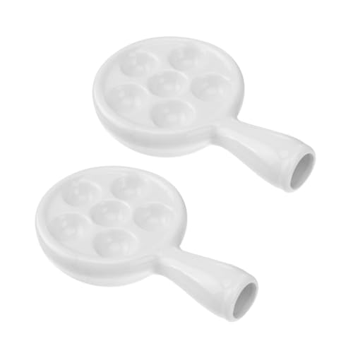ZUNOXAZ 2 Stück Keramik Escargot Backform mit Ergonomischen Griffen Hitzebeständig und Rutschfest als Schneckenteller und Grillschale für Backofen und Bräter Langlebig und Praktisch für ZUNOXAZ 2 Stück Keramik Escargot Backform mit Ergonomischen Griffen Hitzebeständig und Rutschfest als Schneckenteller und Grillschale für Backofen und Bräter Langlebig und Praktisch für von ZUNOXAZ