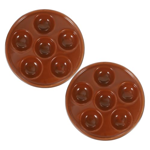 ZUNOXAZ 2 Stück Keramische Escargot Baking Plate Teiliges Hochwertige Langlebige Schneckenplatten für Einfach zu Reinigen für Verschiedene Meeresfrüchte ZUNOXAZ 2 Stück Keramische Escargot Baking Plate Teiliges Hochwertige Langlebige Schneckenplatten für Einfach zu Reinigen für Verschiedene Meeresfrüchte von ZUNOXAZ