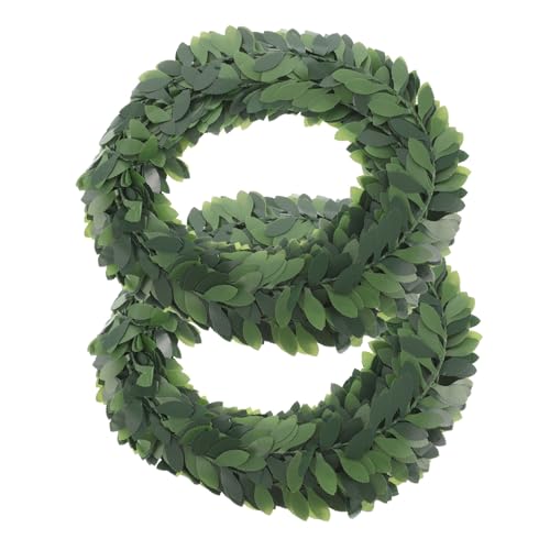 ZUNOXAZ 2 Stück Künstliche Grüne Rattan Girlande mit Draht Natürliche Künstliche Rebe für DIY Hochzeitsdeko Kränze Party und Fahrzeugverzierung ZUNOXAZ 2 Stück Künstliche Grüne Rattan Girlande mit Draht Natürliche Künstliche Rebe für DIY Hochzeitsdeko Kränze Party und Fahrzeugverzierung von ZUNOXAZ