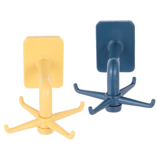 ZUNOXAZ 2 Stück Multifunktionaler Drehbarer Küchenhaken aus Robustem Rotierbar Selbstklebend für Küchenutensilien Bad Schlafzimmer und Balkon Bohrfreier Wandmontage haken ZUNOXAZ 2 Stück Multifunktionaler Drehbarer Küchenhaken aus Robustem Rotierbar Selbstklebend für Küchenutensilien Bad Schlafzimmer und Balkon Bohrfreier Wandmontage haken von ZUNOXAZ