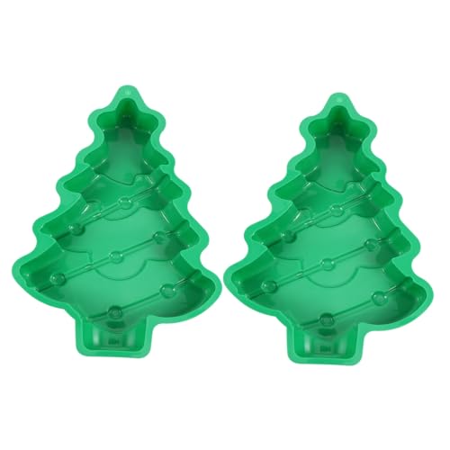 ZUNOXAZ 2 Stück Silikon Backform Weihnachtsbaumform Einzeln Hohlraum Antihaft Bpa Frei Lebensmittelecht für Kuchen Muffins und DIY Backen Zuhause Weihnachten Zufällige ZUNOXAZ 2 Stück Silikon Backform Weihnachtsbaumform Einzeln Hohlraum Antihaft Bpa Frei Lebensmittelecht für Kuchen Muffins und DIY Backen Zuhause Weihnachten Zufällige von ZUNOXAZ