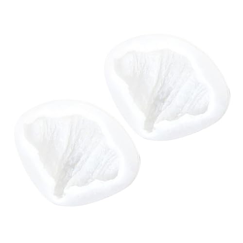 ZUNOXAZ 2 Stück Teiliges Croissant Silikonform Hitzebeständig Vielseitig für Fondant Kuchen und Dessertdekoration DIY Kerzen und Harzkunst Leicht zu Reinigen Detaillierte Backform von ZUNOXAZ