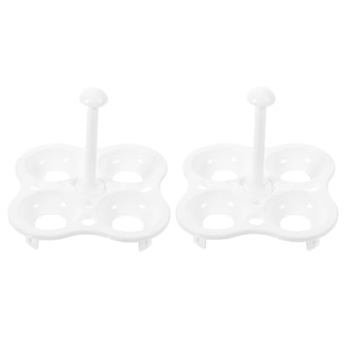 ZUNOXAZ 2 Stück Teiliges Dampfgarer Rack mit Quadratischen Löchern Hitzebeständiger Wiederverwendbarer Eierhalter für Eier und Gemüse Leicht zu Reinigen und Platzsparend für Küche und von ZUNOXAZ