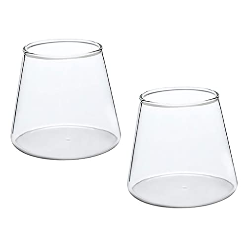 ZUNOXAZ 2 Stück Teiliges Hitzebeständige Wassergläser aus Borosilikatglas Transparent Vielseitige Trinkgläser für Bier Saft Kaffee Robust und Elegant für Zuhause ZUNOXAZ 2 Stück Teiliges Hitzebeständige Wassergläser aus Borosilikatglas Transparent Vielseitige Trinkgläser für Bier Saft Kaffee Robust und Elegant für Zuhause von ZUNOXAZ