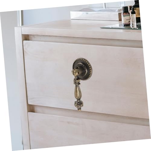 ZUNOXAZ 2 Stück Vintage Cabinet Knobs aus Zinklegierung Antike Schrankgriffe für Küchen und Möbel Türen Einzel Griffe für Schubladen Kleiderschränke und Büros Langlebig und von ZUNOXAZ