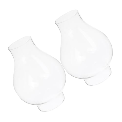 ZUNOXAZ 2 Stück Vintage Lampenschirm Windschutz Ersatzglas für Öllampen Klarer Runder Lampenschirm Kompatibel mit Hängelampen Tischlampen Wandlampen Sorgt für Gemütliche Beleuchtung ZUNOXAZ 2 Stück Vintage Lampenschirm Windschutz Ersatzglas für Öllampen Klarer Runder Lampenschirm Kompatibel mit Hängelampen Tischlampen Wandlampen Sorgt für Gemütliche Beleuchtung von ZUNOXAZ
