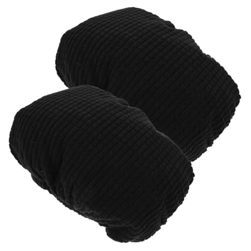 ZUNOXAZ 2 Stück Wasserdichter Bezug für Computerstuhl Kopfstütze Elastische Schutzhülle rutschfest Strapazierfähiges Material Einfache Installation Geeignet für Bürostühle und Drehstühle von ZUNOXAZ