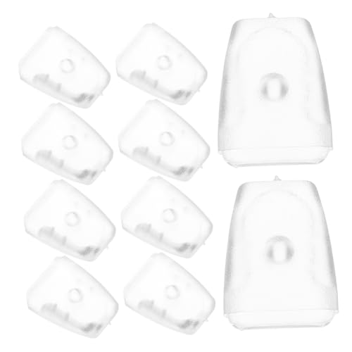 ZUNOXAZ 20 Stück Teiliges PVC Ersatz Füße für Küchenspüle Abtropfkorb wasserdichte und Tropffreie Schutzmatten Stabiler Spülbeckenschutz rutschfeste Ablagematte für Küchenspülen von ZUNOXAZ