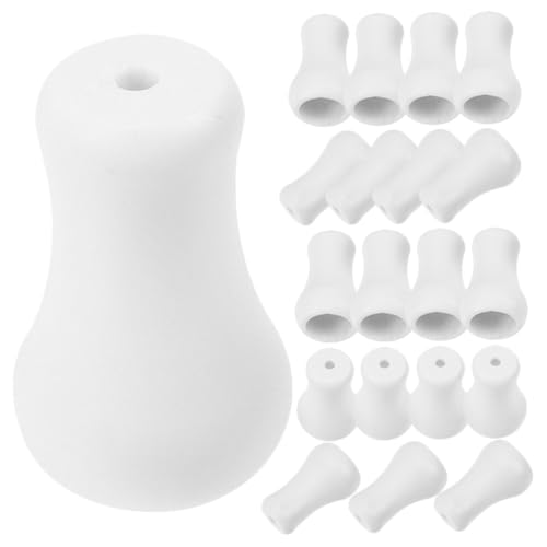 ZUNOXAZ 20 Stück Teiliges Weiße Jalousie Kordelknöpfe aus Kunststoff Leichtes Langlebiges Ersatzteil für und Plissee Zugseile Kompatibel mit Römischen Rollos und Aluminiumjalousien ZUNOXAZ 20 Stück Teiliges Weiße Jalousie Kordelknöpfe aus Kunststoff Leichtes Langlebiges Ersatzteil für und Plissee Zugseile Kompatibel mit Römischen Rollos und Aluminiumjalousien von ZUNOXAZ