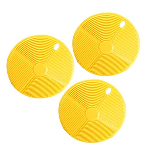 ZUNOXAZ 3 STÜCKE Teiliges Pasta Macaroni Board aus Hochwertigem Umweltfreundlichem Material Multifunktionales Küchenbrett für Teig und Dumplings Robustes Pasta Brett für Hausgemachte von ZUNOXAZ