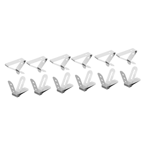 ZUNOXAZ 3 Sätze Thermometer Clips Robuste Halterungen Für Grill Ofen Bbq Und Präzise Temperaturmessung Für Und Getränke Leicht Und Tragbar Für Küchenbedarf 4 Stück * 3 von ZUNOXAZ