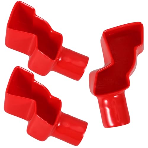 ZUNOXAZ 3 Stück Batteriepolabdeckungen aus Robustem PVC Isolierende Schutzkappen für Autobatterie und Elektrofahrrad Anschlüsse Staub und Feuchtigkeitsresistent in Auffälligem Rot ZUNOXAZ 3 Stück Batteriepolabdeckungen aus Robustem PVC Isolierende Schutzkappen für Autobatterie und Elektrofahrrad Anschlüsse Staub und Feuchtigkeitsresistent in Auffälligem Rot von ZUNOXAZ