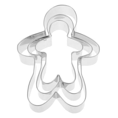 ZUNOXAZ 3 Stück Edelstahl Ausstechformen Teilig Backform Keksausstecher für DIY Kekse Plätzchen Backzubehör Halloween Backen Kuchen Dekoration Silber ZUNOXAZ 3 Stück Edelstahl Ausstechformen Teilig Backform Keksausstecher für DIY Kekse Plätzchen Backzubehör Halloween Backen Kuchen Dekoration Silber von ZUNOXAZ