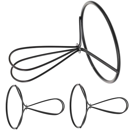 ZUNOXAZ 3 Stück Lampenschirm Clip aus Leichtem Eisen Einsetzbarer Lampenfassung Halter DIY Beleuchtungszubehör Einfach zu Montieren Langlebig und Praktisch für Tisch Stehlampen von ZUNOXAZ