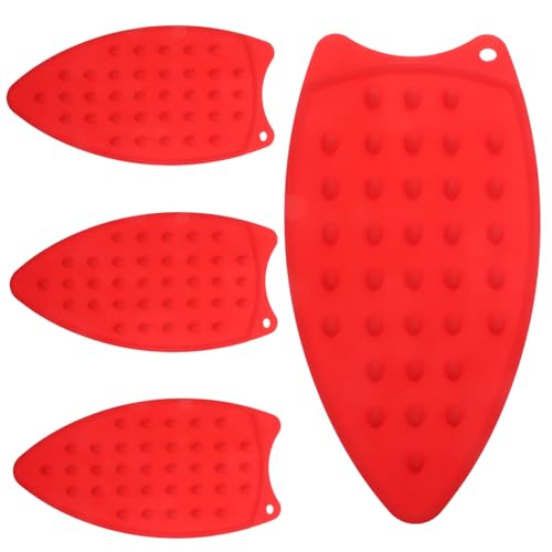 ZUNOXAZ 4 Stück Hitzebeständige Silikon Bügelmatte rutschfeste Bügeleisenablage und Mehrzweck isoliermatte für Haushalt und Küche Hitzeschutz und Kratzfest Kompakt und Leicht zu Verstauen ZUNOXAZ 4 Stück Hitzebeständige Silikon Bügelmatte rutschfeste Bügeleisenablage und Mehrzweck isoliermatte für Haushalt und Küche Hitzeschutz und Kratzfest Kompakt und Leicht zu Verstauen von ZUNOXAZ