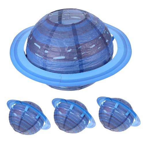 ZUNOXAZ 4 Stück Papier Planet Laternen Hängend Bunte Papierlaternen für Party Dekoration Klassenzimmer Raumthema Geburtstagsfeier Innenraum Deko ZUNOXAZ 4 Stück Papier Planet Laternen Hängend Bunte Papierlaternen für Party Dekoration Klassenzimmer Raumthema Geburtstagsfeier Innenraum Deko von ZUNOXAZ
