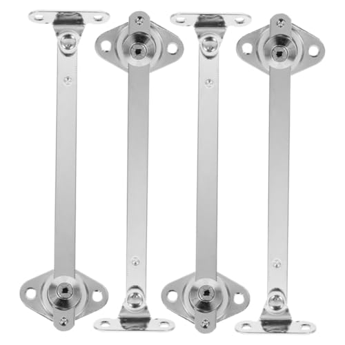 ZUNOXAZ 4 Stück Schrankstütze Teleskopstange mit Soft Close Funktion Robustes Scharnier für Langsames Schließen Platzsparend Hohe Tragkraft für Klapptüren und Küchenschränke ZUNOXAZ 4 Stück Schrankstütze Teleskopstange mit Soft Close Funktion Robustes Scharnier für Langsames Schließen Platzsparend Hohe Tragkraft für Klapptüren und Küchenschränke von ZUNOXAZ