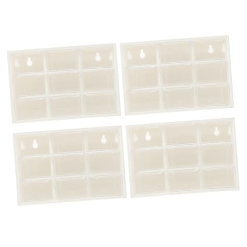 ZUNOXAZ 4 Stück Teiliges Schubladen aufbewahrungsboxen aus Transparentem Wiederverwendbarem Kunststoff Stapelbar Staubdicht Vielseitig für Schmuck Kosmetik Büro und Wohnräume Langlebig von ZUNOXAZ