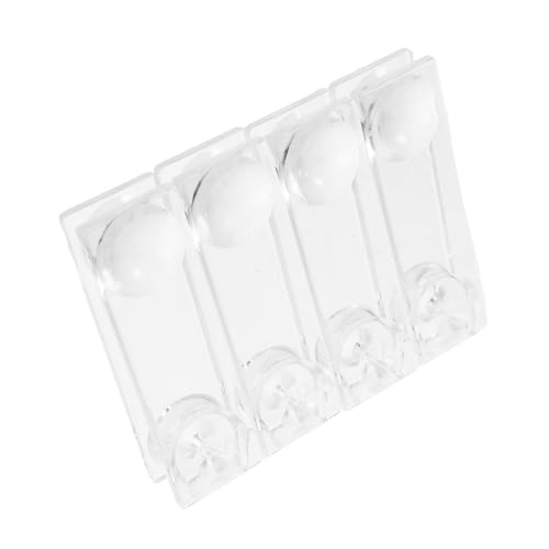 ZUNOXAZ 4 Stück Transparente Kordelgewichte für Jalousien und Rollos Fenstergriff Zubehör mit Komfortablem Griff Kompatibel für Vorhänge und Fensterläden Einfach zu Ersetzen von ZUNOXAZ