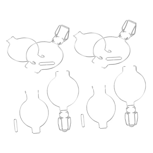 ZUNOXAZ 4Stücke Jar Dichtungsclips Stabile Vorratsglas Verschlussklemmen für Luftdichte Lebensmittelaufbewahrung der Küche Geeignet für Verschiedene Glasbehälter von ZUNOXAZ