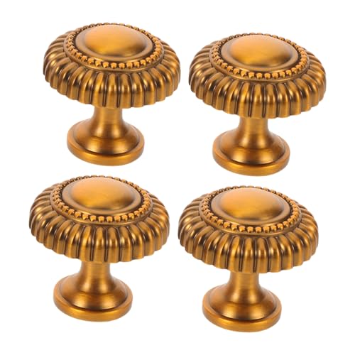 ZUNOXAZ 4 Stück Vintage Zinklegierung Möbelgriffe Schrankgriffe Einloch Schubladengriffe Ergonomisch Antik Stil für Kleiderschrank Küchenschränke Einfach zu Montieren ZUNOXAZ 4 Stück Vintage Zinklegierung Möbelgriffe Schrankgriffe Einloch Schubladengriffe Ergonomisch Antik Stil für Kleiderschrank Küchenschränke Einfach zu Montieren von ZUNOXAZ