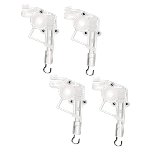 ZUNOXAZ 4 Stück Wand Tilter für Jalousien Niedrigprofil Wand Tilter Ersatzteile Transparent Geeignet für Einfache Installation Schlafzimmer Wohnzimmer von ZUNOXAZ
