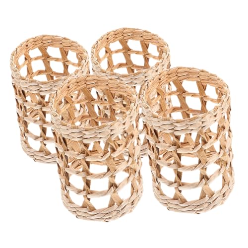 ZUNOXAZ 4 Stück Wiederverwendbare Handgewebte Flaschenhüllen für Lotion und Getränke Teiliges und Funktional Schützt Flaschen vor Bruch und Schmutz für Zuhause und Büro ZUNOXAZ 4 Stück Wiederverwendbare Handgewebte Flaschenhüllen für Lotion und Getränke Teiliges und Funktional Schützt Flaschen vor Bruch und Schmutz für Zuhause und Büro von ZUNOXAZ