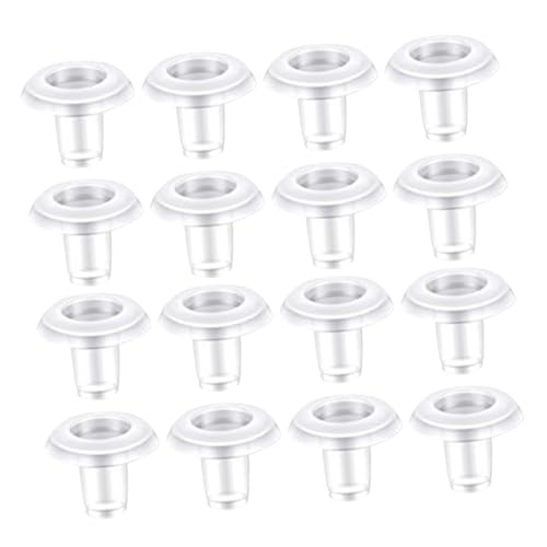 ZUNOXAZ 40 Stück Teiliges Jalousien Endkappen aus Kunststoff Transparente Seilstopper für Untere Schiene Einfache Montage Passend für Verschiedene Fensterjalousien ZUNOXAZ 40 Stück Teiliges Jalousien Endkappen aus Kunststoff Transparente Seilstopper für Untere Schiene Einfache Montage Passend für Verschiedene Fensterjalousien von ZUNOXAZ