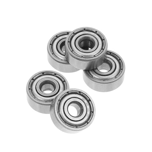 ZUNOXAZ 5 Stück Teiliges Rillenkugellager Innendurchmesser Außendurchmesser Dicke Doppelt Abgeschirmt Drucker Motoren und Führungsräder ZUNOXAZ 5 Stück Teiliges Rillenkugellager Innendurchmesser Außendurchmesser Dicke Doppelt Abgeschirmt Drucker Motoren und Führungsräder von ZUNOXAZ