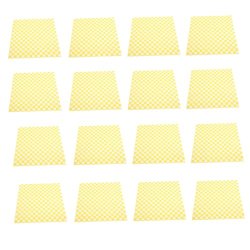 ZUNOXAZ 50 Blatt Fettabweisendes Lebensmittel papier Ölbeständige Sandwich Kuchen einlage Vielseitige Verpackung für Burger Snacks und Backwaren Kompakt und Geruchsneutral ZUNOXAZ 50 Blatt Fettabweisendes Lebensmittel papier Ölbeständige Sandwich Kuchen einlage Vielseitige Verpackung für Burger Snacks und Backwaren Kompakt und Geruchsneutral von ZUNOXAZ