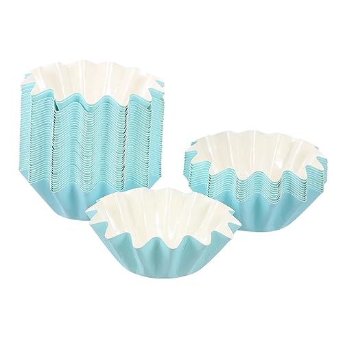 ZUNOXAZ 50 Stück Aromatherapie Wachs Schmelze Liner Auslaufsichere Hitzebeständige Papier Trays für Wachs Heizgeräte für DIY Kerzenliebhaber von ZUNOXAZ