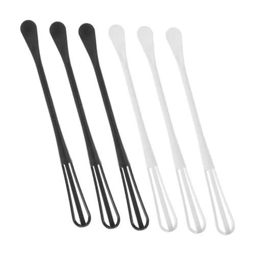 ZUNOXAZ 6 Stück Mini Schneebesen klein Eier Butter Mini-Schneebesen Schneebesen Handkurbel handmixer küchenmaschiene hand mixers hutch Schneebesen Handbuch Küchengeräte pp Wiederverwendbar von ZUNOXAZ