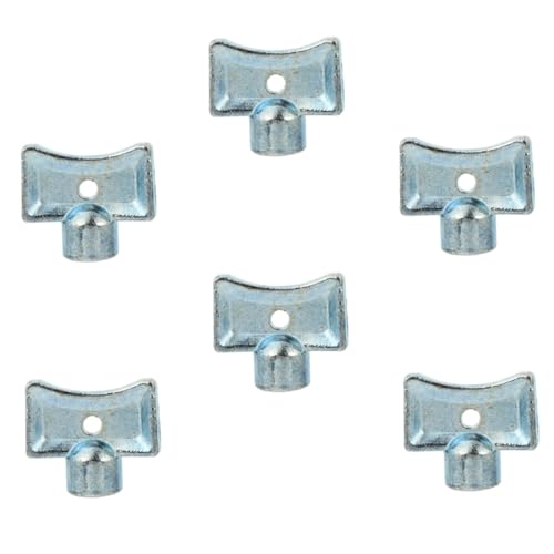 ZUNOXAZ 6 Stück Teiliges Heizkörperschlüssel Radiator Bleed Hole Key Entlüftungsschlüssel für Wasserhahn Ventil Absperrhahn Wartung und Luftablass von Heizkörpern und Armaturen ZUNOXAZ 6 Stück Teiliges Heizkörperschlüssel Radiator Bleed Hole Key Entlüftungsschlüssel für Wasserhahn Ventil Absperrhahn Wartung und Luftablass von Heizkörpern und Armaturen von ZUNOXAZ
