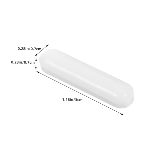 ZUNOXAZ 6 Stück Teiliges Magnetische Rührstäbe C form Weiß Ptfe beschichtet Langlebig für Chemische Experimente Labor Magnetischer Rührer Geeignet Kleine Rührstäbe Wiederverwendbar ZUNOXAZ 6 Stück Teiliges Magnetische Rührstäbe C form Weiß Ptfe beschichtet Langlebig für Chemische Experimente Labor Magnetischer Rührer Geeignet Kleine Rührstäbe Wiederverwendbar von ZUNOXAZ